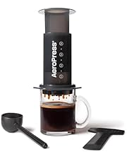 AeroPress Original Coffee Press -- 3 In 1 Brew Method Combines French Press, Espresso, Full Bodied Coffee Without Grit or Bitterness, Small Portable Coffee Maker for Camping & Travel