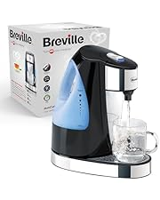 Breville HotCup Hot Water Dispenser | 3kW Fast Boil |1.5L | Energy-Efficient | Gloss Black [VKJ142]