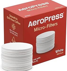 AeroPress Filter Papers, Pack of 350, White